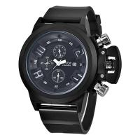 Relojes de diseño único para estudiantes de lujo de primera calidad, relojes de pulsera de cuarzo con calendario informal de moda para hombres y niños, reloj de pulsera negro Montre Homme 2024 - details 15