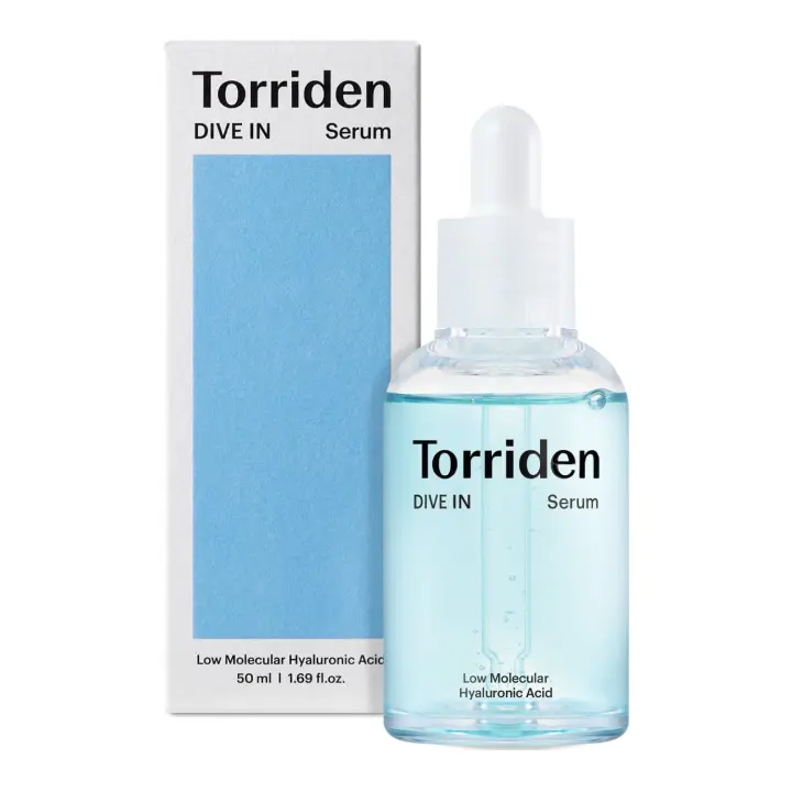 Torriden DIVE IN Ácido 50 ml (1,69 fl. oz.) Hidratación profunda para obtener una piel luminosa Ácido hialurónico, pantenol, alantoína |   Facial coreano - 1