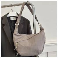 Bolso cruzado Hobos de Color sólido a la moda, bolso de hombro informal de alta capacidad, bolso de viaje ligero Simple para ir al trabajo - details 17