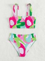 Bikini de cintura alta, Tre 2025 para mujer, conjunto de Bikini Bandeau Sexy para mujer, Tre de natación de playa brasileño para mujer - details 17