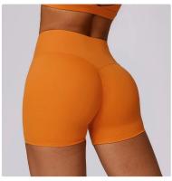 Pantalones Cortos de Yoga para Mujeres Fitness Running Ciclismo Pantalones Deportivos Transpirables Cintura Alta Entrenamiento Gimnasio Push Up Leggings de Nylon - details 30
