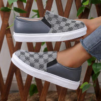 Zapatos informales de suela gruesa para mujer, zapatillas veraniegas versátiles con lentejuelas, a la moda, vulcanizados, 2024 - details 10