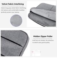 Bolso de mano para ordenador portátil de 13, 14, 15 y 15,6 pulgadas para Xiaomi MacBook Air ASUS, funda para portátil, accesorio para Notebook, maletín para hombre y mujer - details 3