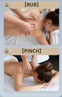Chal de masaje eléctrico con calor para cuello, masajeador de columna Cervical, espalda, hombros y cuello, masajeador muscular Trapezius para el hogar y el coche - details 8