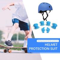 Conjunto de Casco de Bicicleta Ajustable para Niños Protección Deportiva de Seguridad para Rodillas, Rodillas, Muñecas Ideal para Bicicleta, Monopatín, Scooter - details 8