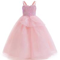 Disfraz de bruja malvada, vestido rosa para niña, vestido de boda de actuación, vestido de noche de baile, disfraz de princesa de Halloween, traje informal - details 2