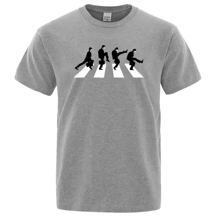 Camiseta con estampado de Monty Python para hombre, camisa de manga corta, informal, de marca, de verano, 2023 - 1