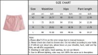 OUWU-Conjuntos de vacaciones de pantalones cortos de 2 piezas a la moda, Tops Vintage, tres conjuntos de primavera para mujer, conjunto de pantalones, chándales de mujer, nuevo - details 1