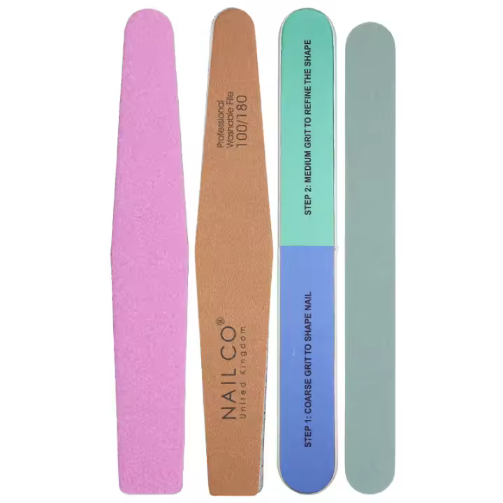 NAILCO-Juego de manicura, taladro eléctrico para uñas, herramientas de arte de uñas, tira de lijado, tijeras para piel muerta, cepillo para quitar el polvo - 1