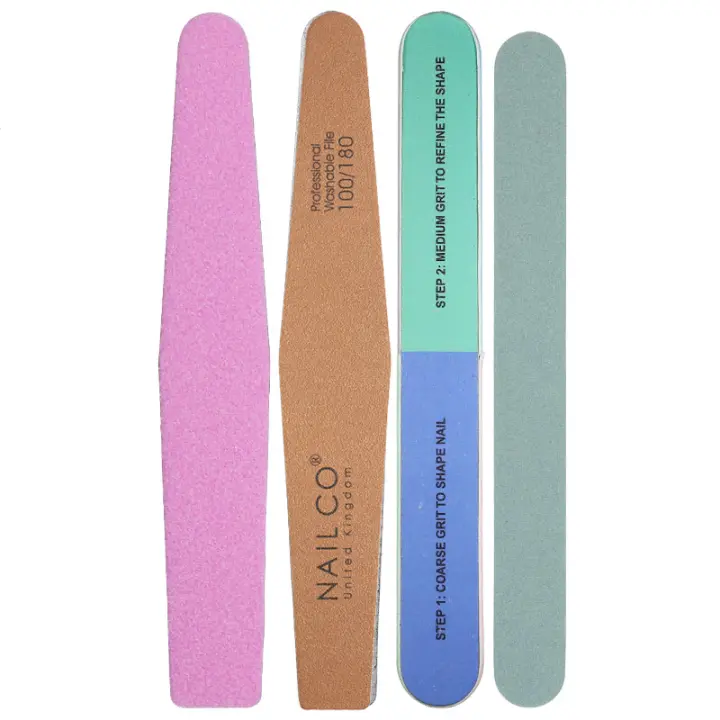 NAILCO-Juego de manicura, taladro eléctrico para uñas, herramientas de arte de uñas, tira de lijado, tijeras para piel muerta, cepillo para quitar el polvo - 1
