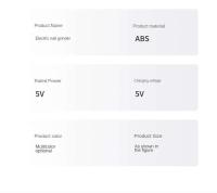 Mini cortadora eléctrica portátil, máquina pulidora ligera, ruido BO, recortadora, herramientas para uñas para bebés y adultos - details 16