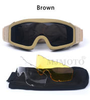 Gafas Tácticas de Paintball MJMOTO Lentes Reforzadas de Fibra de Policarbonato - details 4