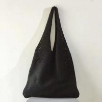 2025 Bolso de punto hueco para mujer, bolso tejido con dopamina, bolso de un solo hombro moderno y versátil, bolso de mano, Navidad - details 15