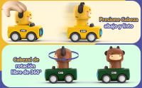 Coches para Niños Juguetes Regalo para Niños 1 2 3 Años