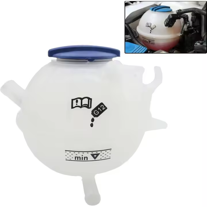ZZCSZ 603-253 1K0121407A Tapa del tanque del depósito de refrigerante del motor delantero Compatible con Audi A3 Q3 RS3 TT 2006-2019 |   1993-2019 Escarabajo - 1