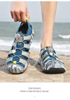 Sandalias de hombre con suela suave y antideslizante, zapatos de rastreo de río, zapatos de playa para hombre, zapatos de vadeo al aire libre para parejas, zapatos de verano para mujer - details 5