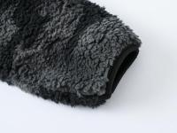 Abrigo con capucha de lana para niños, abrigo con cremallera de color sólido, ropa de invierno para niños - details 34