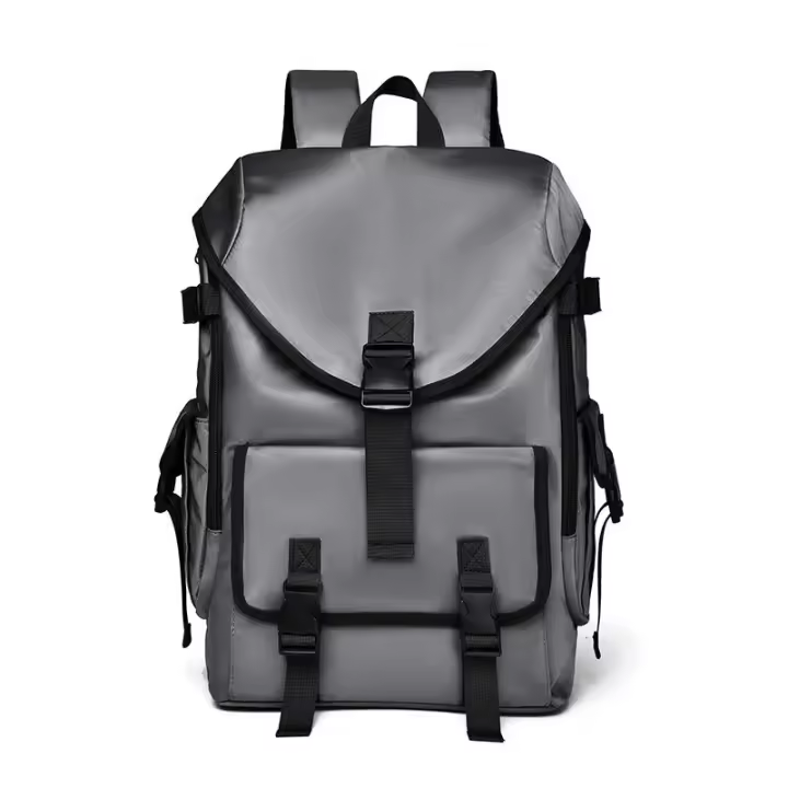Nuevo bolso para ordenador portátil de negocios a la moda escolar expandible de gran capacidad para hombre, mochila sencilla de doble hombro para ir al trabajo - 1
