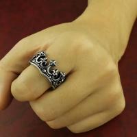 Anillo Clásico Retro con Corona de Rey Anillo Punk Personalizado de Moda Creativa - details 4