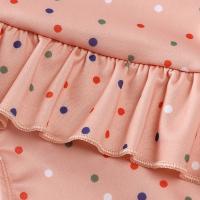 Chic Traje de Baño de Una Pieza Floral sin Espalda para Niñas Bikini de Bebé a Prueba de Sol con Sombrero Perfecto para Vacaciones en la Playa - details 15