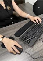 Almohadilla de Protección para Pulsera y Teclado Textura de Masaje Almohadilla de Escritorio para Juegos y Oficina Algodón de Memoria - details 12