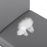 2 Piezas Sillas de Comedor Sillas de Oficina Conferencia Altura 47cm Carga Máxima 135kg Blanco - details 49