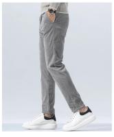 Pantalones de Corduroy para Hombres Ajuste Delgado, Elástico, Moda de Negocios y Trabajo para Primavera Otoño - details 21