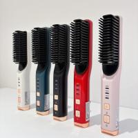 La nueva plancha de pelo inalámbrica no daña el cabello, y la plancha de pelo de doble propósito multifunción portátil recargable para el hogar. - details 20