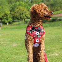 Collares para perros con lazo elegante, corbata, cuerda de tracción, arnés navideño para mascotas para perros pequeños y medianos, correa para el pecho para gatos, accesorios para perros, regalos - details 4