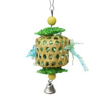 Juguetes Ralladores para Pájaros 3 Pcs Juego de Masticación y Columpio Hecho a Mano de Bambú Adecuado para Pajareras Pequeñas como Periquitos y Papagayos - details 3