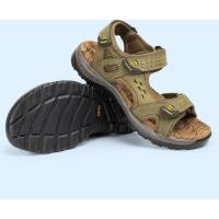 Nueva moda, zapatos de ocio de verano para hombre, sandalias de playa, sandalias de cuero genuino de alta calidad, sandalias suaves de talla grande para hombre, talla 38-48 - details 9