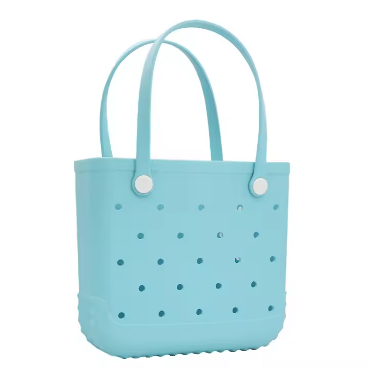 Bolsa de playa de EVA bolsa con agujero bolsa de mano bolsa de almacenamiento impermeable de gran capacidad popular bolsa con agujero de EVA - 1