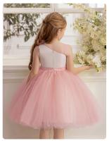 Vestido de fiesta amarillo para niñas de 3 a 12 años, vestidos de cumpleaños morados de 7-8 años, vestido de novia de flores rosas de princesa de presentador de 6 años - details 7