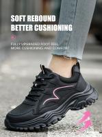 Zapatos de Trabajo de Seguridad de Verano para Mujer Botas de Punta de Acero Indestructible - details 12