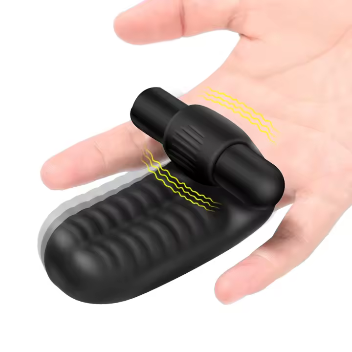 Vibrador de Suavidad para Dedos Estimulador de Clítoris Masaje de Orgasmio para Mujeres Juguetes Sexuales Lesbianos Producto Adulto - 1
