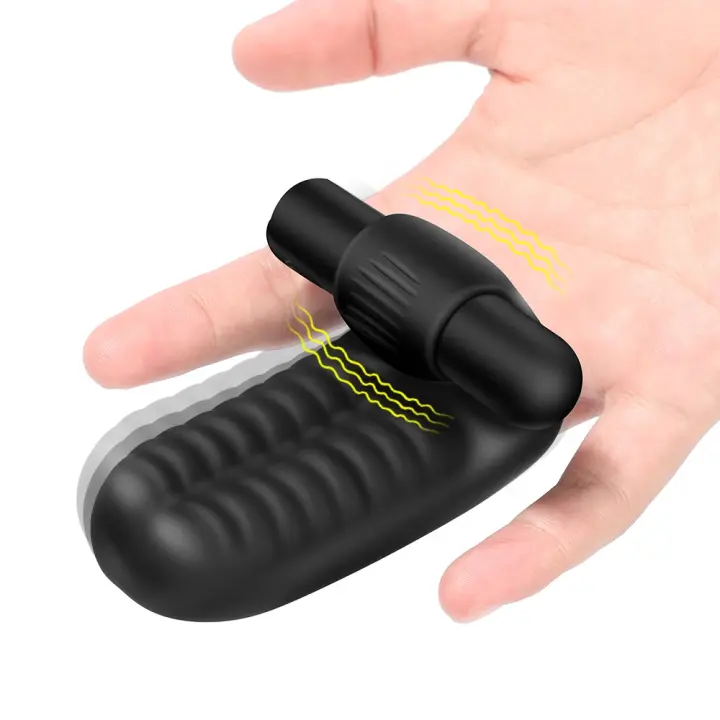 Vibrador de Suavidad para Dedos Estimulador de Clítoris Masaje de Orgasmio para Mujeres Juguetes Sexuales Lesbianos Producto Adulto - 1