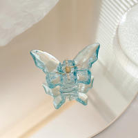 Mini Pinzas De Pelo En Forma De Mariposa Para Mujer Antideslizantes Translúcidas Accesorios De Cabello Moda Para Niñas - details 5