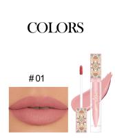 Gloss de Labios Mate Rosa Estilo Bohemio Duradero Impermeable Labial Hidratante No Pegajoso de Color Vibrante - details 4