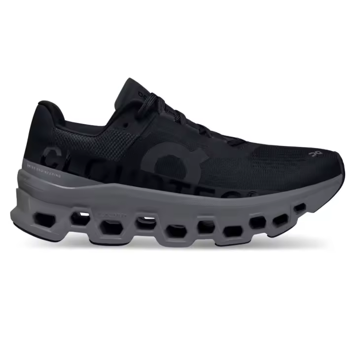 Zapatillas Negras Running Cloudmonster Black Magnet On - 1
