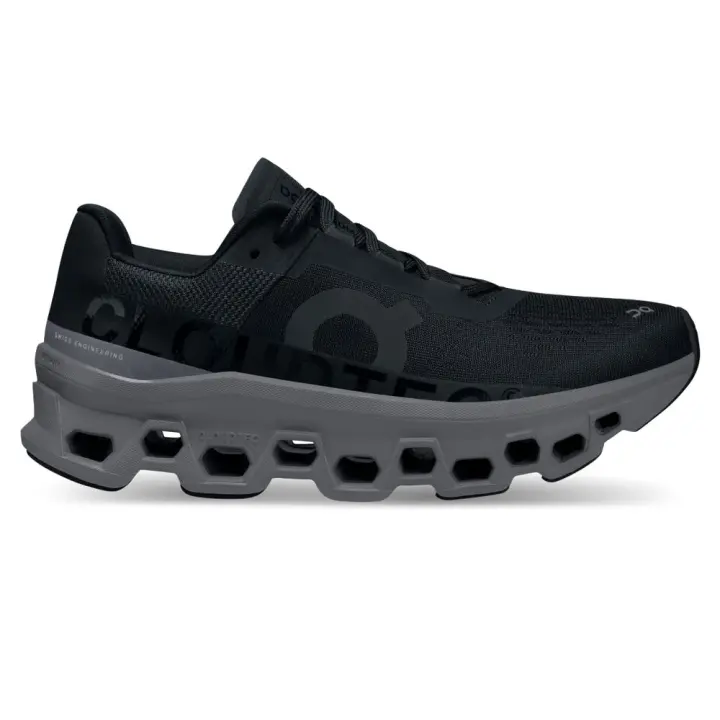 Zapatillas Negras Running Cloudmonster Black Magnet On - 1