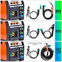 Soldadora MIG HITBOX 200A 4 en 1 LCD Antiadherente MMA/Gas MIG sin Gas/LIFT TIG Compatible con Pistola de Carrete Máquina de Soldar Portátil para el Hogar 220V - details 6