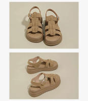 Zapatos de mujer talla gruesa suela suave cómoda playa para mujer verano al aire libre nuevas sandalias - details 23