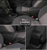 Bandeja de Consola para VW POLO 5 6R Vento 2012-2018 Accesorios de Coche Simple Instalación Caja de Almacenamiento - details 10