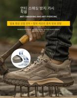 Nuevo Modelo 2025 Zapatos Con Puntera De Acero A La Moda Para Hombre, Botas De Seguridad De Trabajo Anti-escaldaduras Y Calzado Protector Anti-pinchazos - details 8
