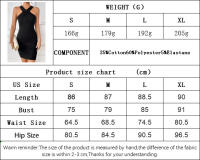 Vestido de temperamento elástico con tirantes al aire libre para mujeres - details 0