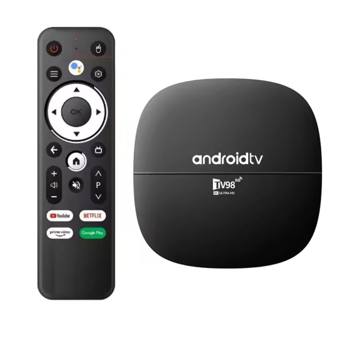 TV Box Android 13.0 Smart TV con Núcleo Cuadrado Allwinner H313 Reproductor de Medios HD 4K con Wifi Doble BT Caja Superior de 1G 8G - 1