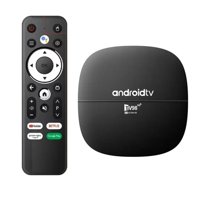 TV Box Android 13.0 Smart TV con Núcleo Cuadrado Allwinner H313 Reproductor de Medios HD 4K con Wifi Doble BT Caja Superior de 1G 8G - 1