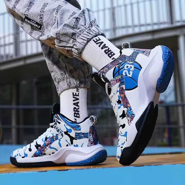 Zapatillas deportivas de baloncesto para hombre y mujer |   Alta Sujeción, Amortiguación y Estilo |   Ideal para entrenamiento y partido - 1