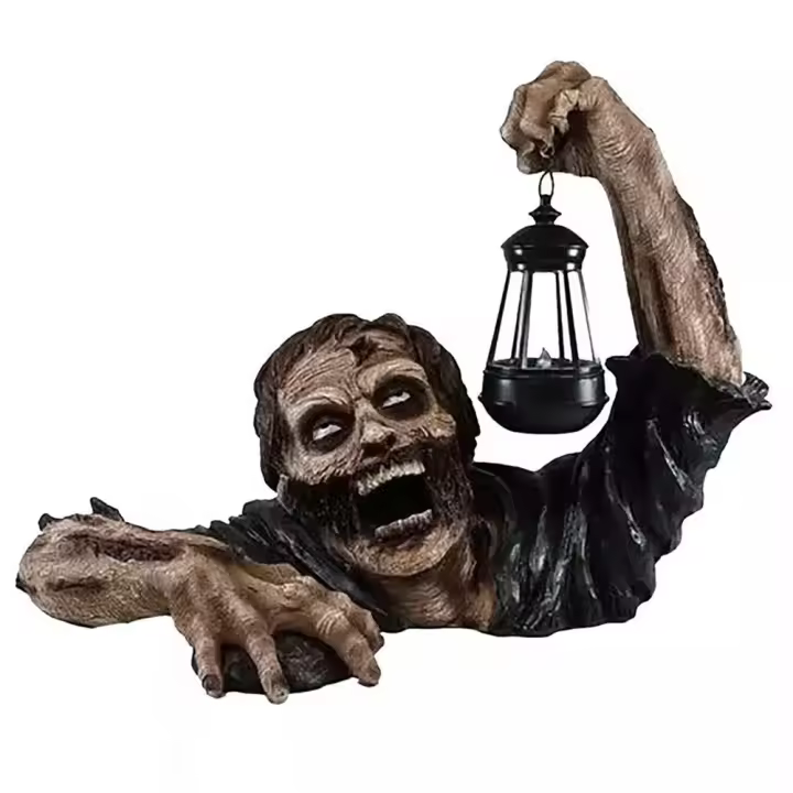 Estatua de Resina artesanal, de Halloween Adorno, decoraciones para Patio, Jardín - 1