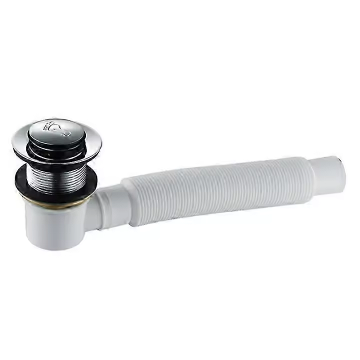 Filter de Baño de Latón Pipe de Drenaje Terminado para Bañera, Aseo, Inspector de Ducha - 1